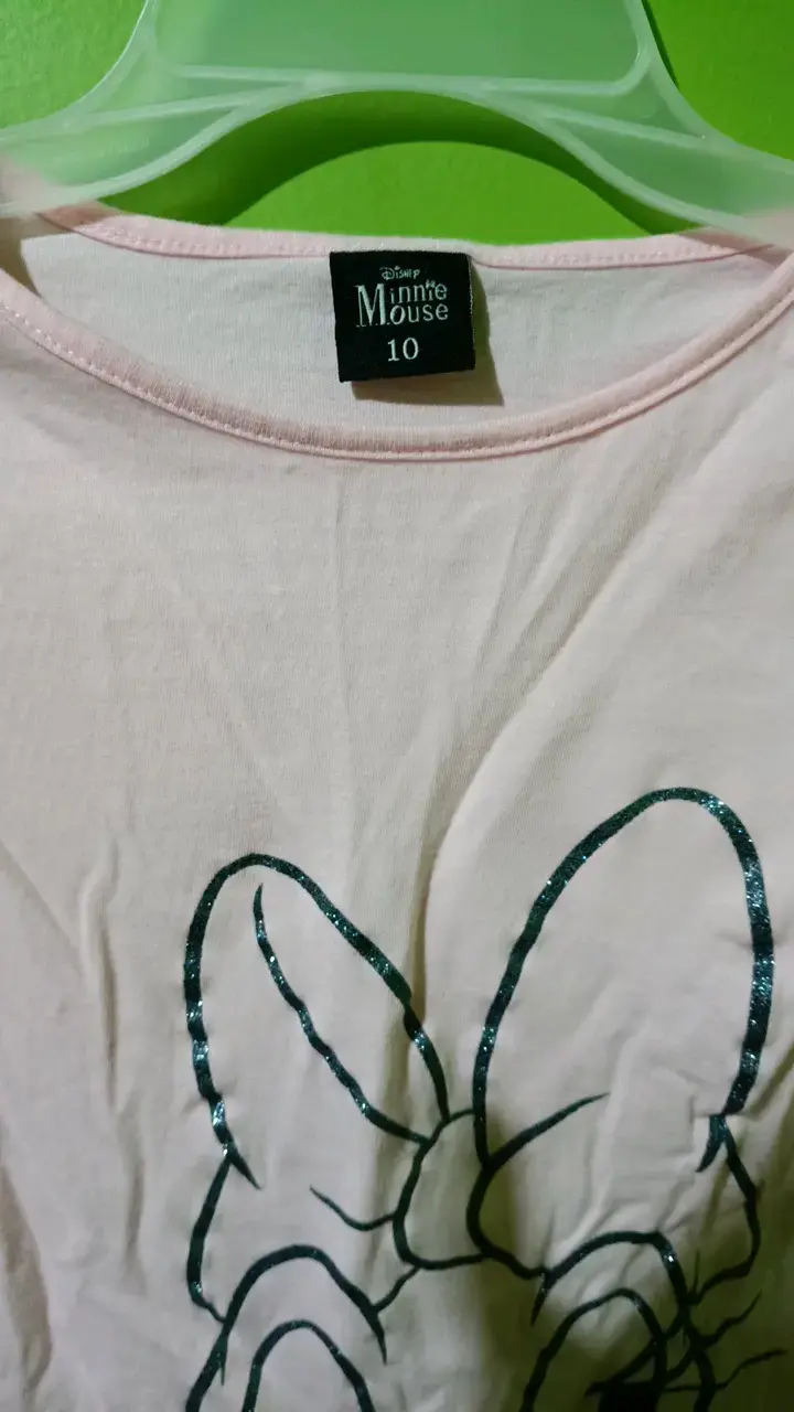 Polera infantil Minnie Mouse talla 10 - 2