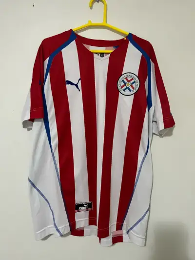 Camiseta de fútbol Paraguay año 2004 - miniatura 1