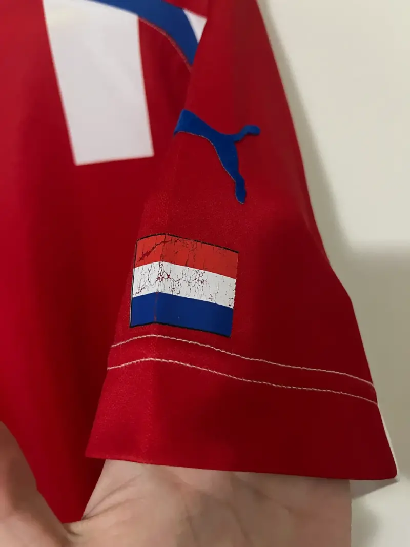 Camiseta de fútbol Paraguay año 2004 - 5