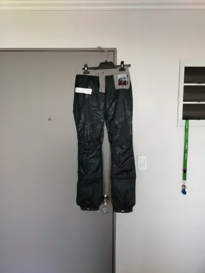 Pantalones de esquí impermeables negros - miniatura 2