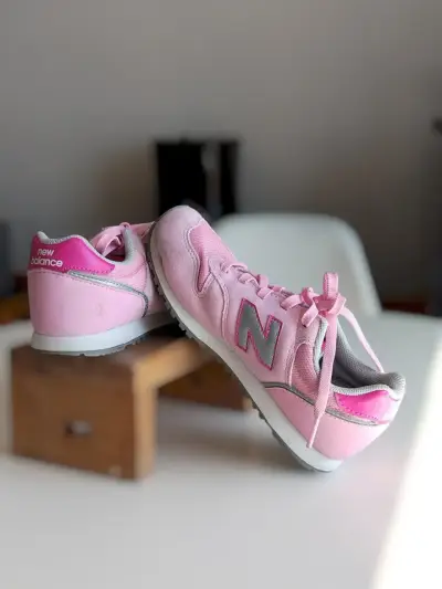 Zapatillas deportivas New Balance rosas para mujer - miniatura 1