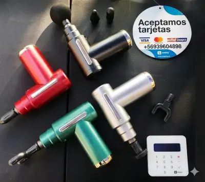 Pistola de Masaje Muscular Portátil Recargable - miniatura 1