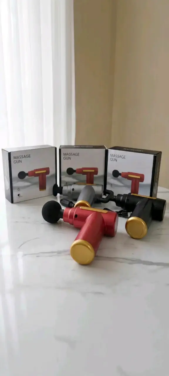 Pistola de Masaje Muscular Portátil Recargable - 4