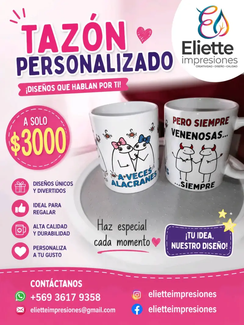 Tazón personalizado con diseño único