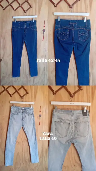 Lote de pantalones y overol de mujer en varias tallas - miniatura 2