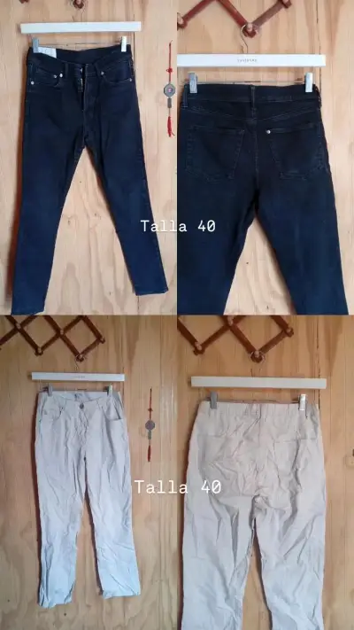 Lote de pantalones y overol de mujer en varias tallas - miniatura 3