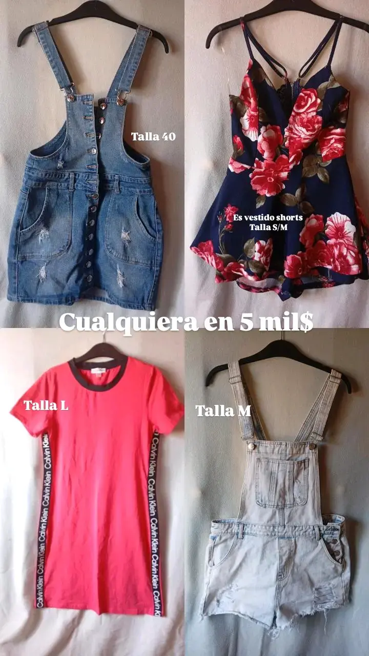 Lote de pantalones y overol de mujer en varias tallas - 5
