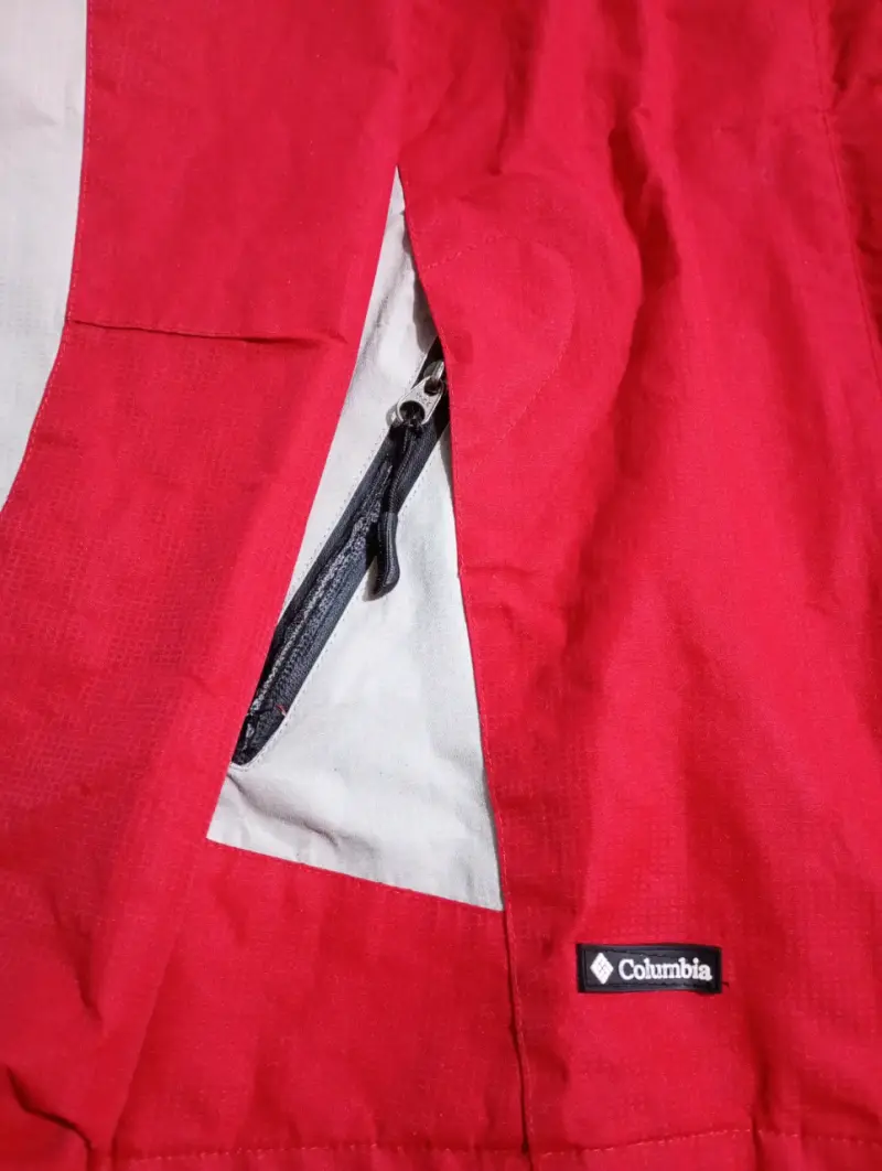 Parka con polar color rojo marca Columbia - 4