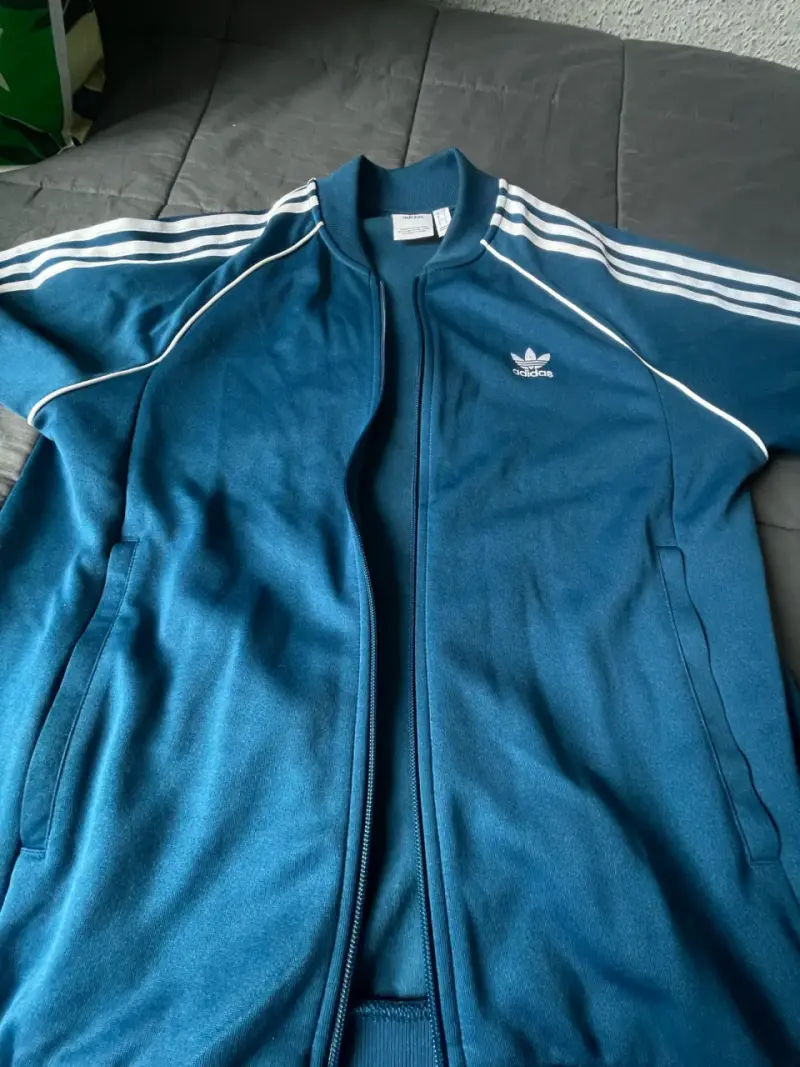Chaqueta deportiva Adidas azul SST - 3