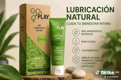Gel lubricante íntimo natural Go & Play - miniatura 1