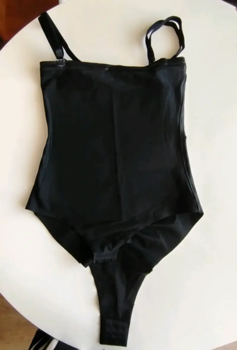 Body negro de tirantes para mujer Nuevo - 2