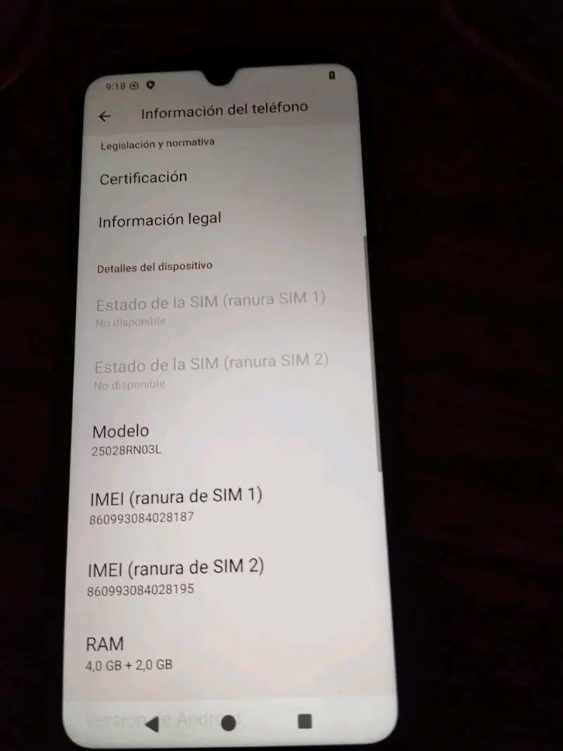 Xiaomi Redmi A5 4G 128GB Negro Medianoche - 4