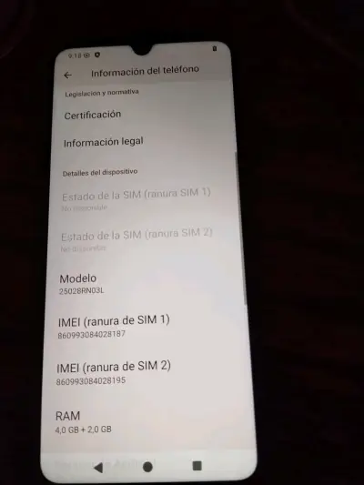 Xiaomi Redmi A5 4G 128GB Negro Medianoche - miniatura 4
