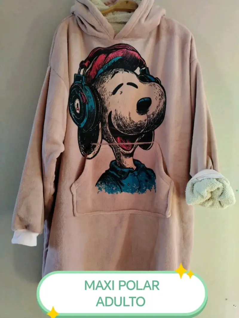 Maxipolar de Mujer Colo-Colo con Capucha - 5