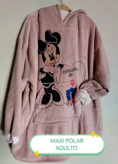 Maxipolar de Mujer Colo-Colo con Capucha - miniatura 6
