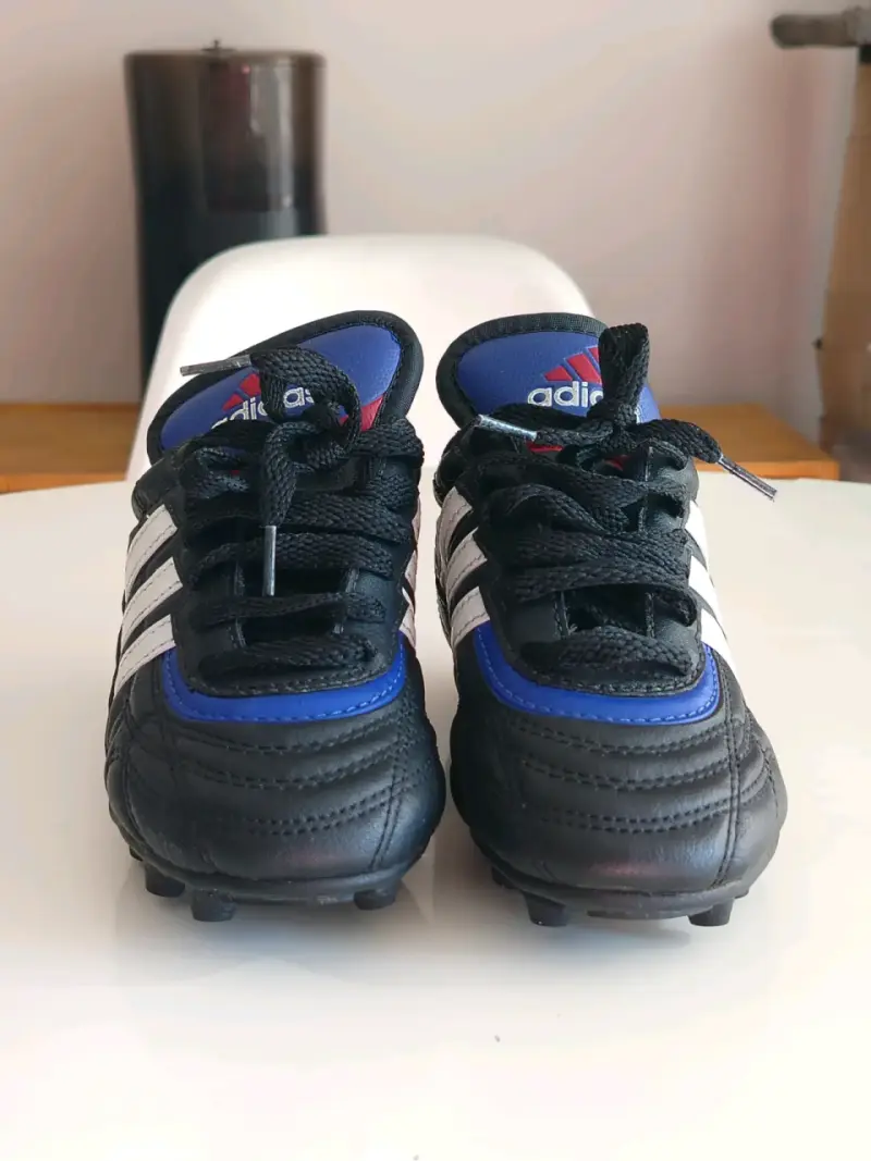 Zapatillas de fútbol para niños Adidas negras - 2