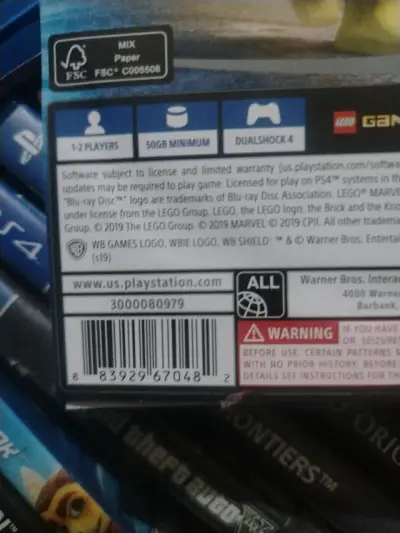 Juego PS4 Lego Marvel Collection - miniatura 2