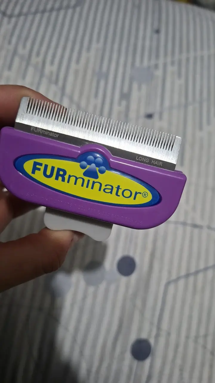 Cepillo Furminator para pelo largo de mascotas - 1