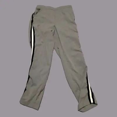Pantalon gris con franjas laterales - miniatura 1
