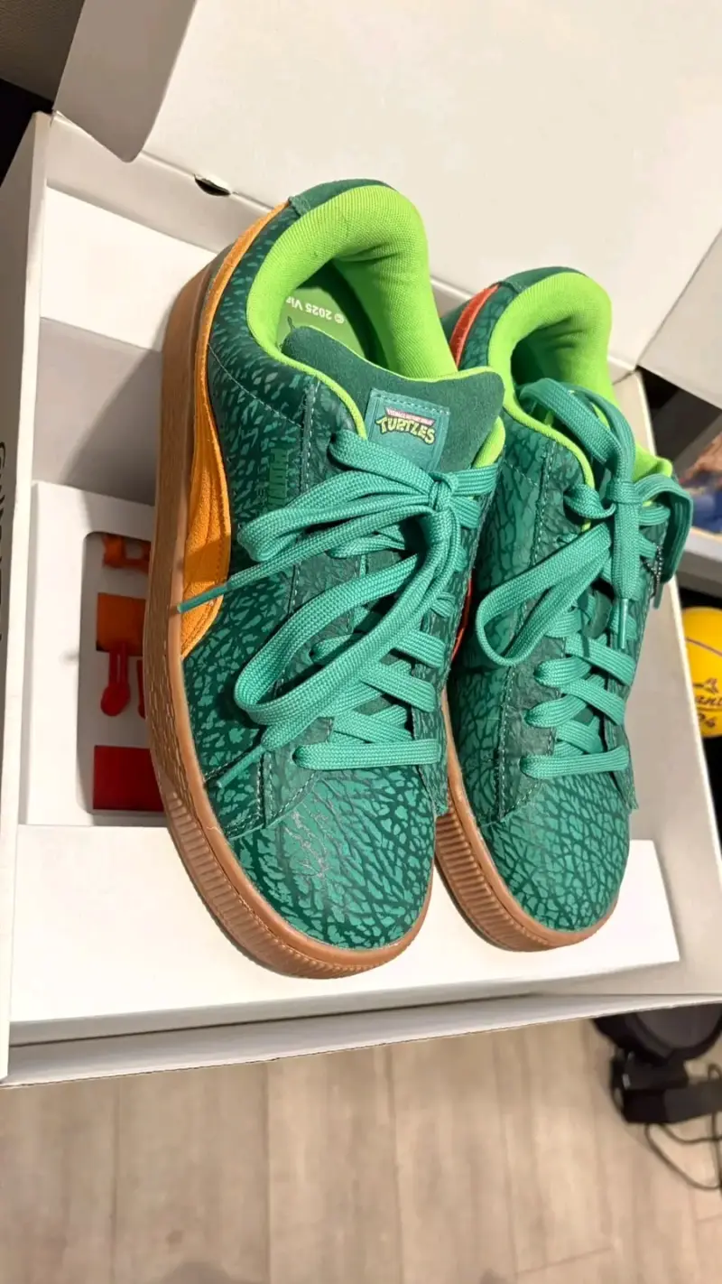 Puma Suede XL "Teenage Mutant Ninja Turtles" - 3
