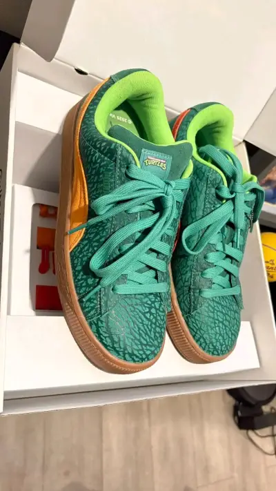 Puma Suede XL "Teenage Mutant Ninja Turtles" - miniatura 3