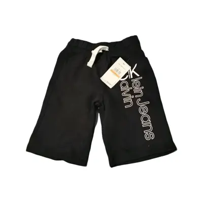 Shorts negros Calvin Klein para niños - miniatura 1