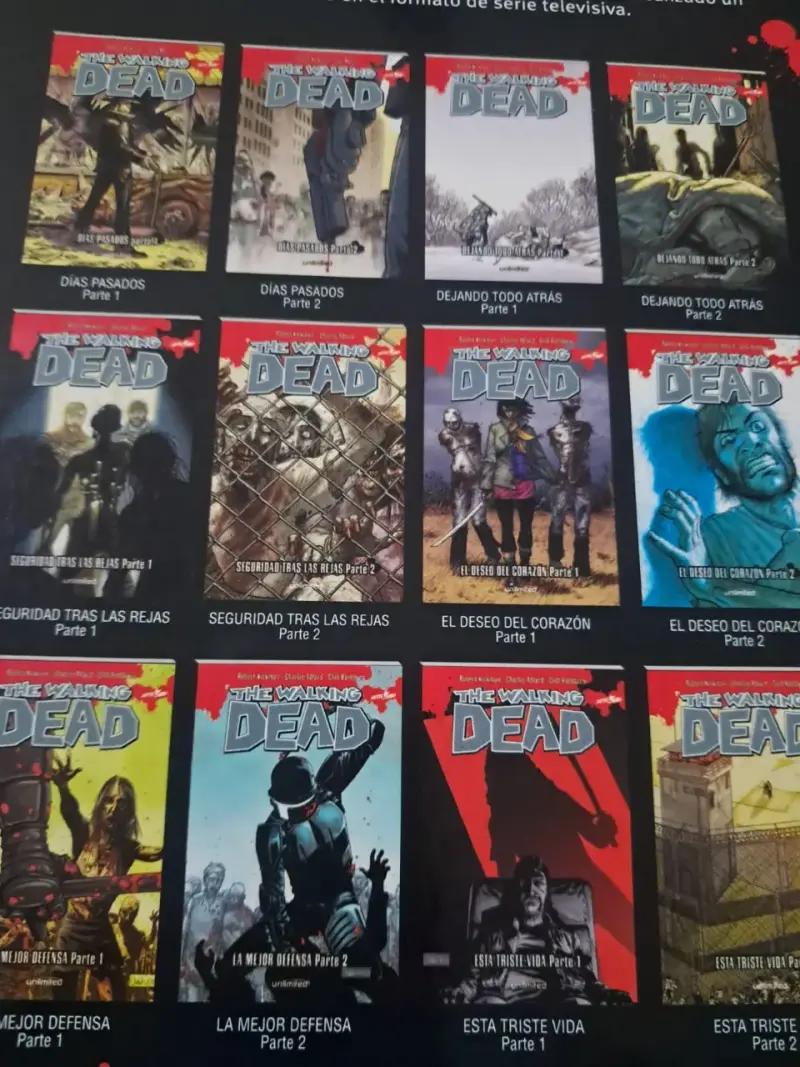 Colección de cómics The Walking Dead en español - 1
