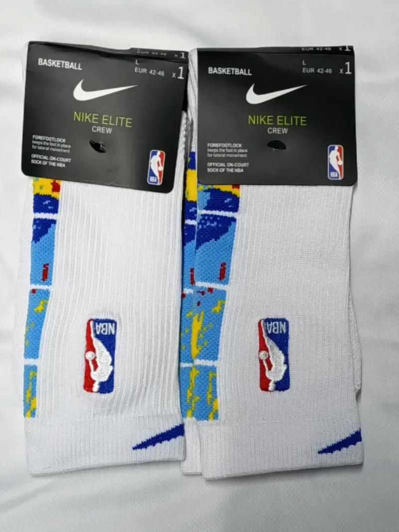 Calcetines Nike Elite Crew NBA Blancos