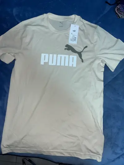 Polera beige Puma para hombre - miniatura 1
