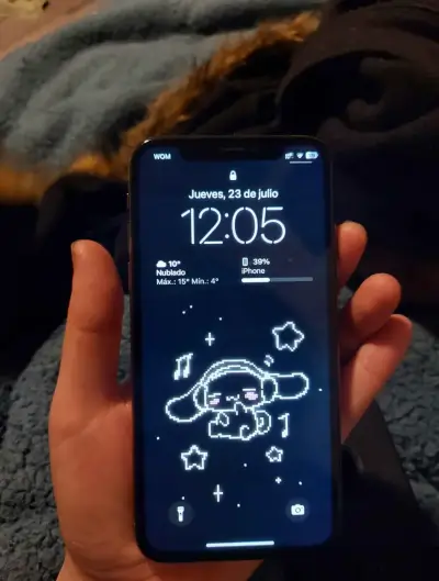iPhone XS en buen estado color rosado - miniatura 1