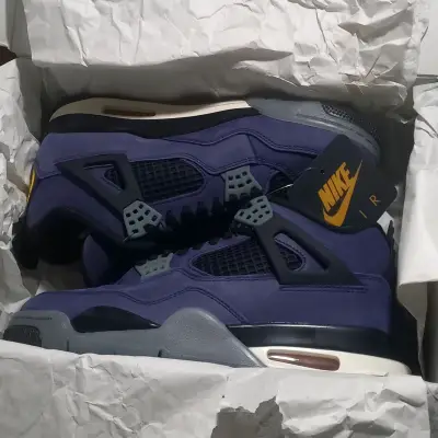Zapatillas Jordan retro 4 lakers (8.5us) - miniatura 1