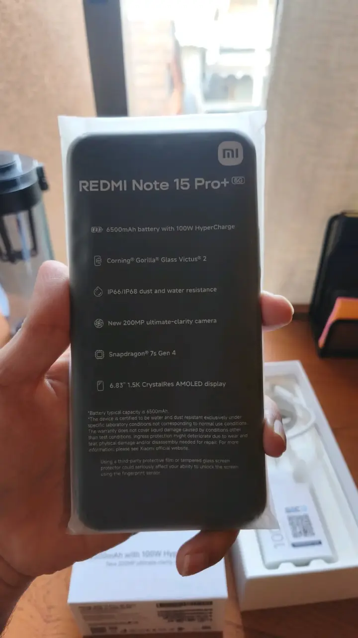 Xiaomi redmi note 15 pro + 5g - 5