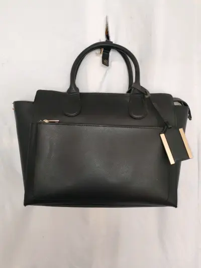 Elegante cartera negra ZARA - miniatura 1