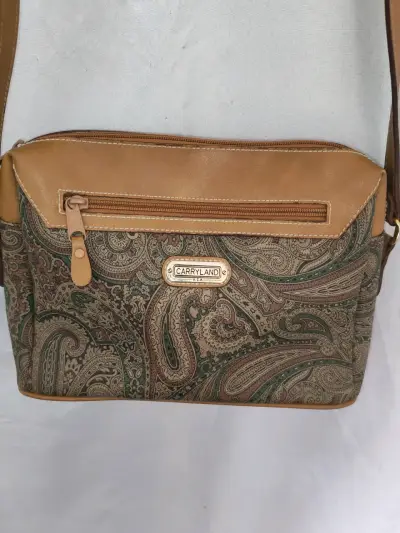 Bolso bandolera Carryland diseño paisley - miniatura 1