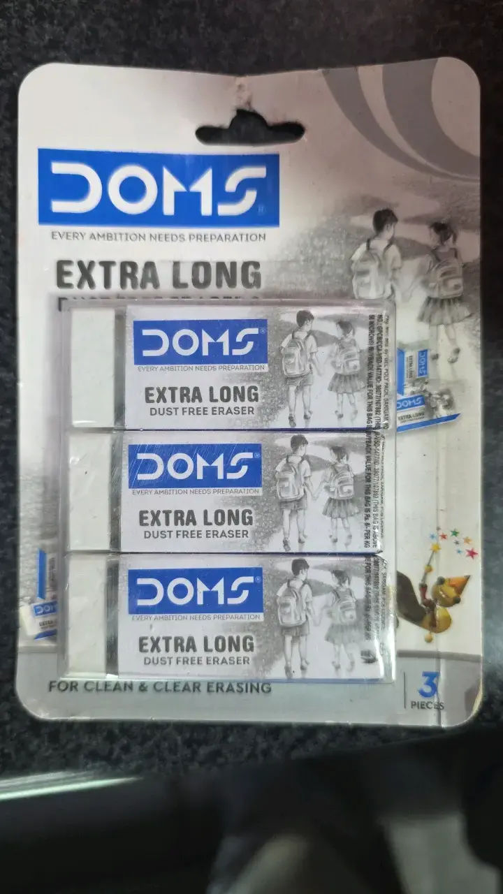 Borradores Doms Extra Long sin polvo