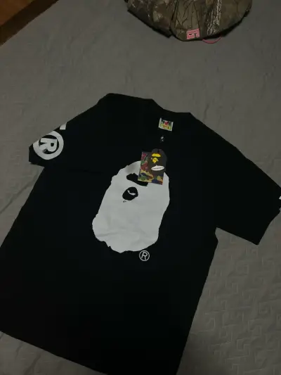Polera negra A Bathing Ape nuevo - miniatura 2