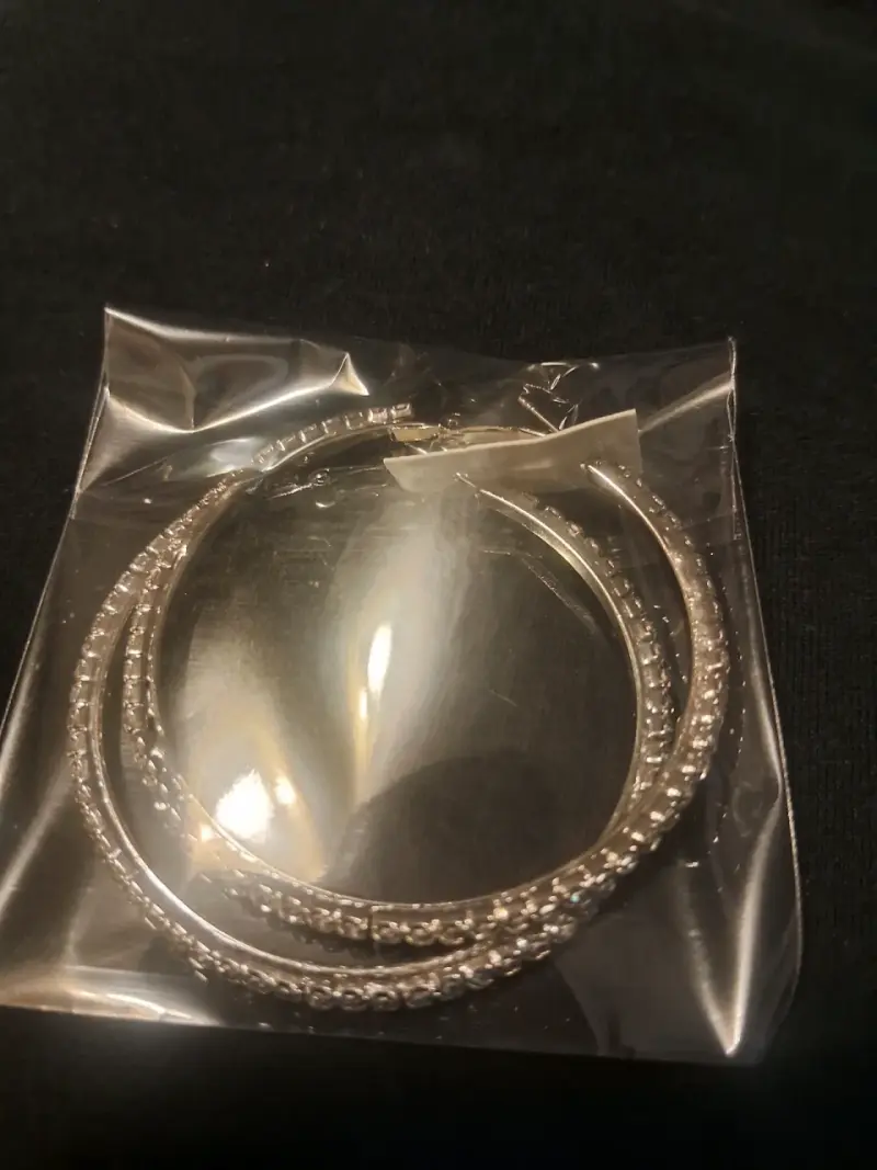 Aros de aro dorados elegantes - 2