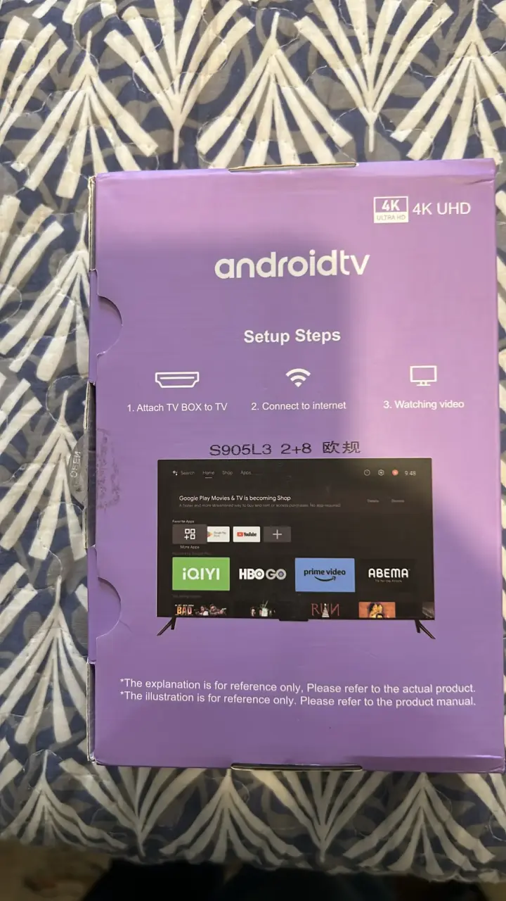 Android TV Box S905L3 4K UHD - 3