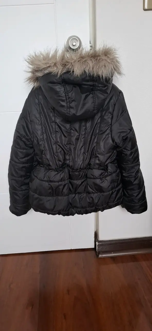 Parka negra niños Tommy hilfiger talla M (8/10) - 2