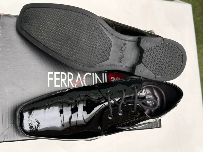 Zapatos de vestir negros Ferracini para hombre - 2