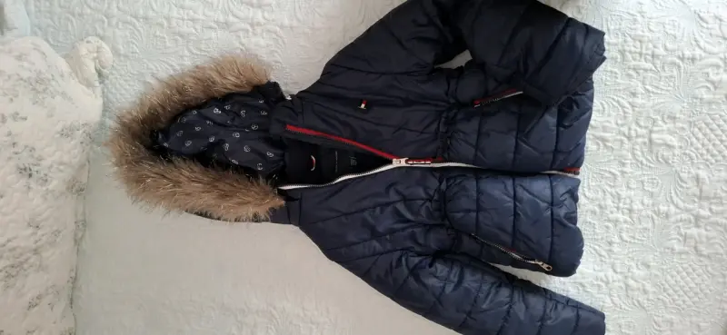 Parka azul niños Tommy hilfiger talla M (8/10) - 2