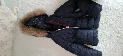 Parka azul niños Tommy hilfiger talla M (8/10) - miniatura 2