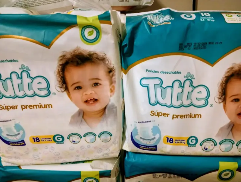 Pañales desechables Tutte Súper Premium G 18 unidades