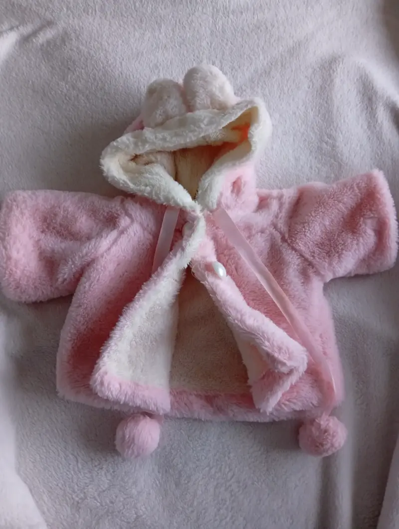 Vestido de niña rosa con flores en tul - 4