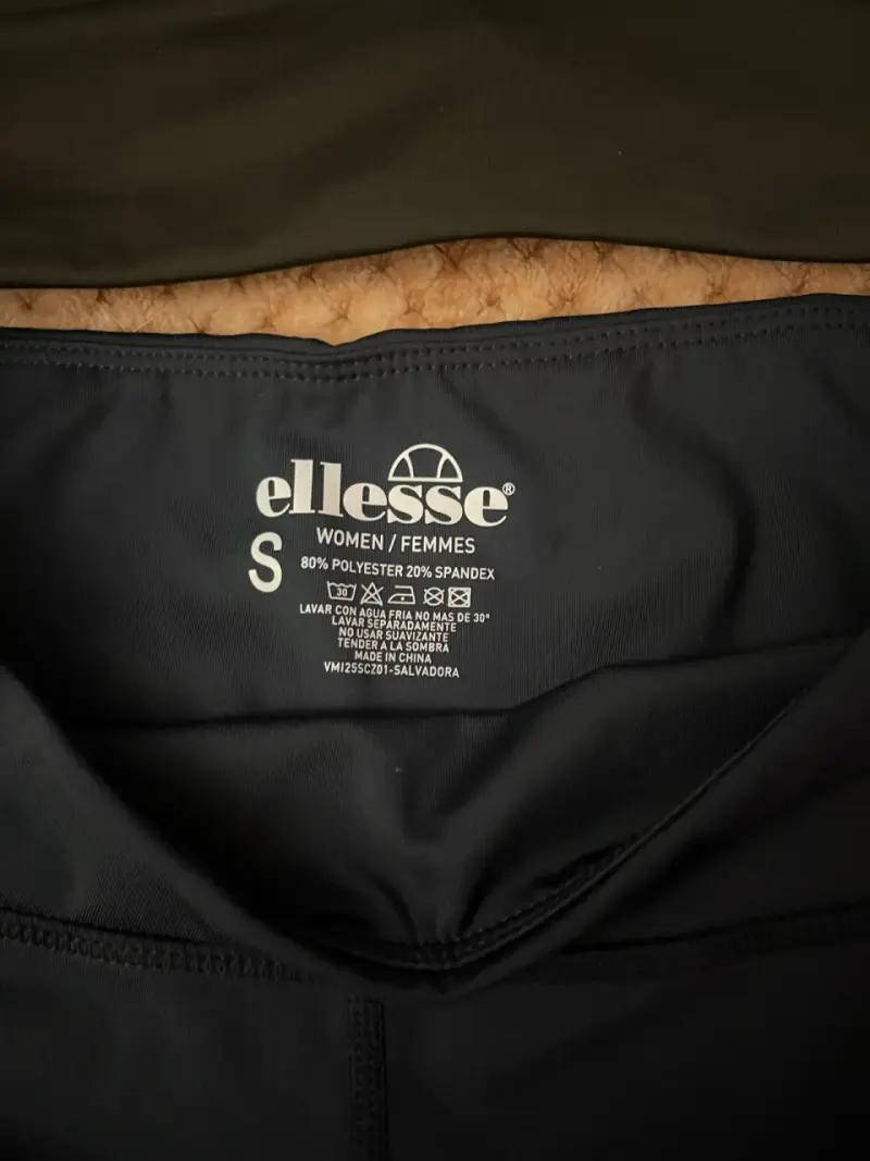 Leggings deportivos negros Ellesse para mujer - 2