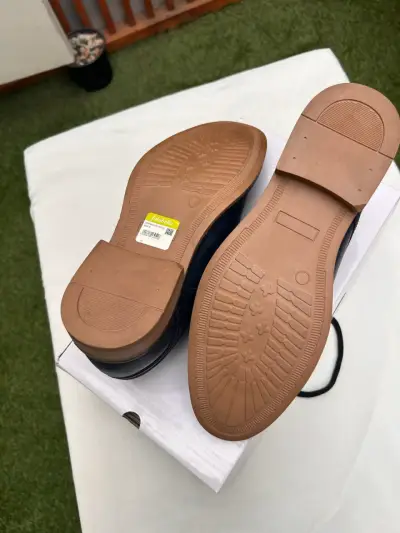 Zapatos de vestir azul marino Newport para hombre - miniatura 1