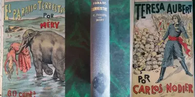 Libro con dos obras antiguas (Fantástica/Hsitorica - miniatura 1
