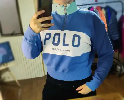 Polerón azul Polo Ralph Lauren con cierre - miniatura 2