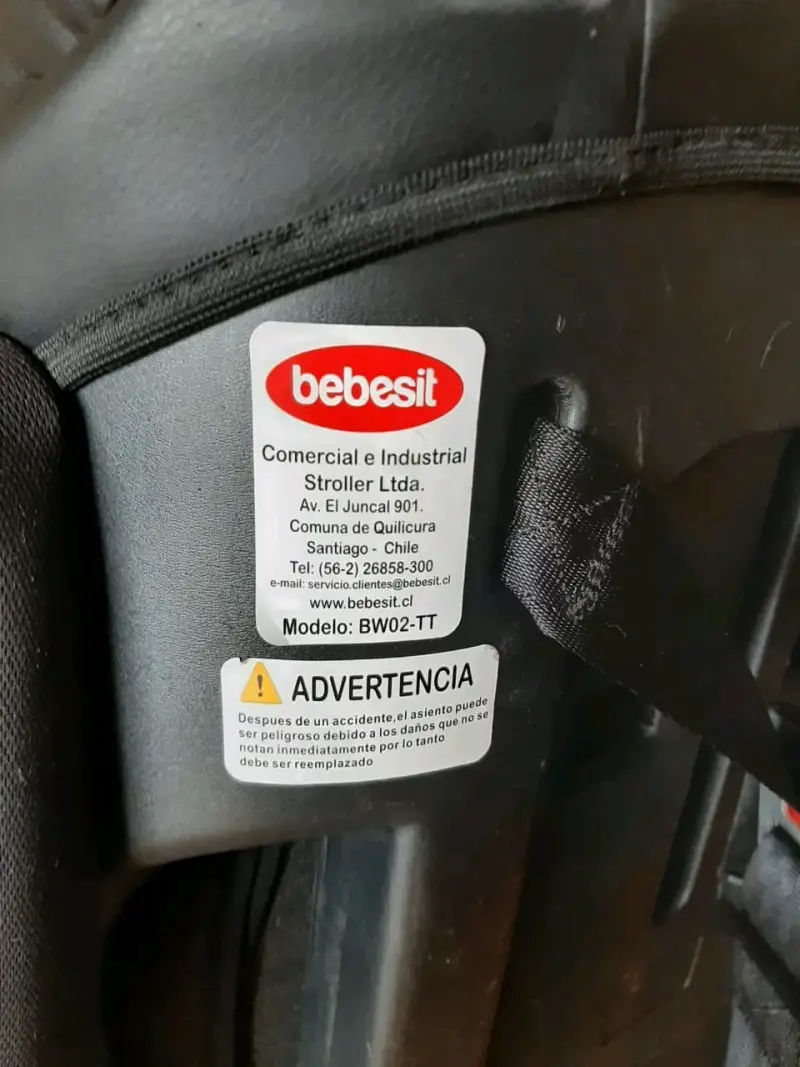 Silla de auto Bebesit sistema Isofix - 5
