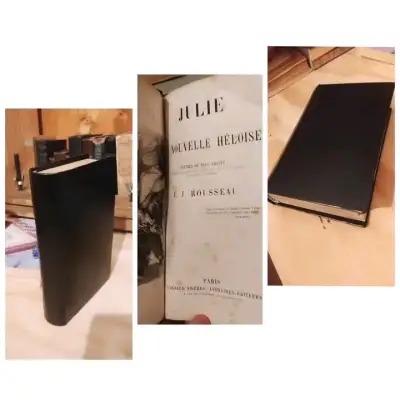 Libro 'Julie ou la Nouvelle Héloïse' de J.J. Rousseau - miniatura 1